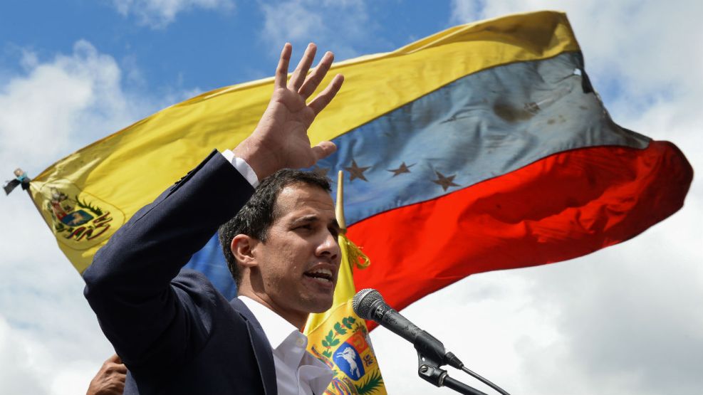 Juan Guaidó, el líder de la oposición venezolana.