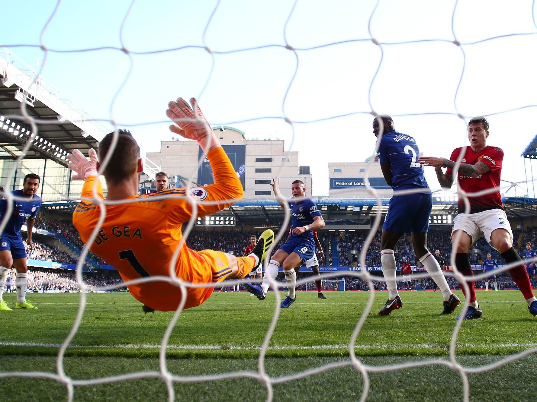 Chelsea FC v Manchester soccer Premier League GETTY Sub
