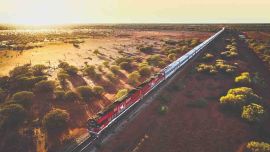 The Ghan tren de lujo Australia