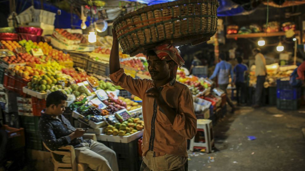 Retail At Crawford Market As The Rupee Slumps
