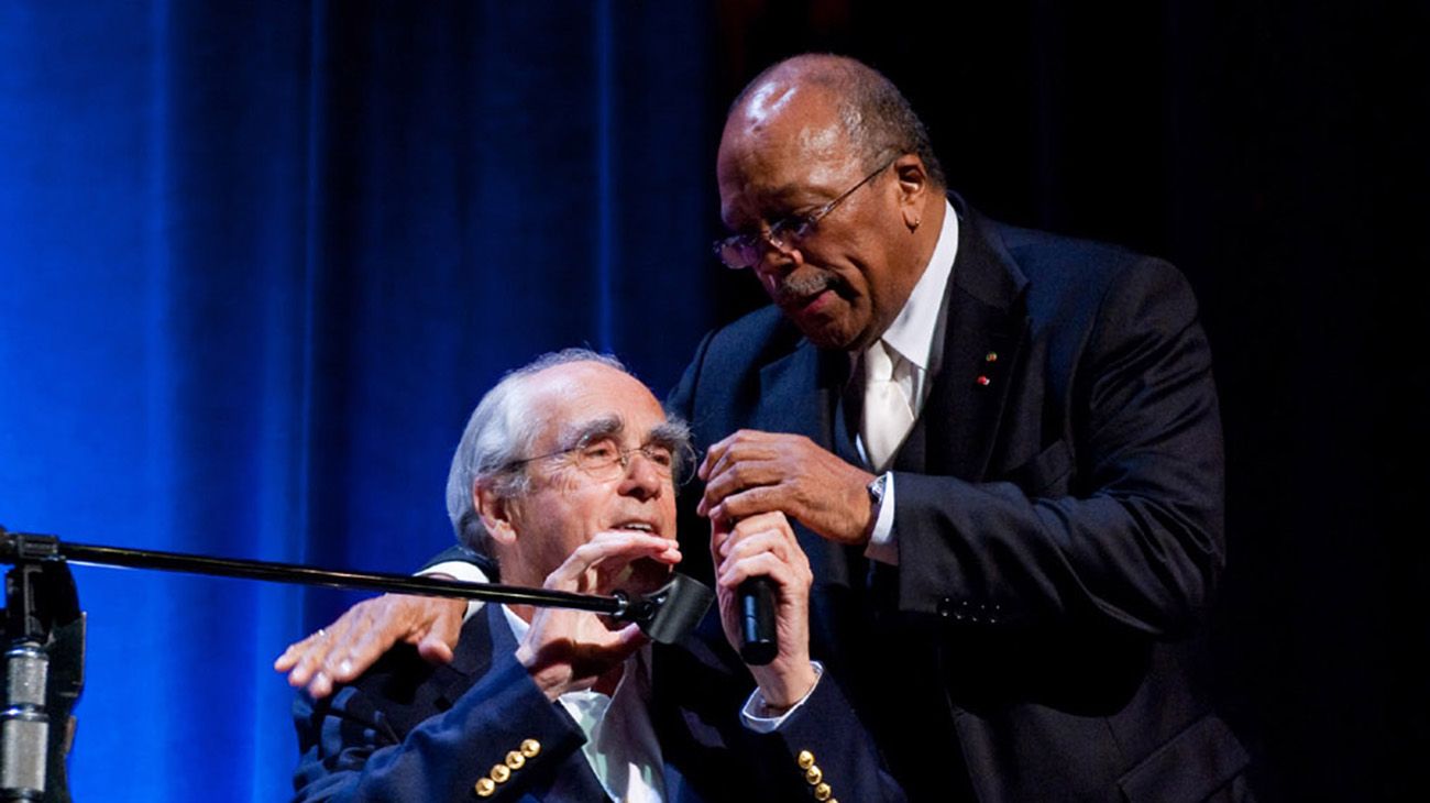 Michael Legrand con Quincy jones
