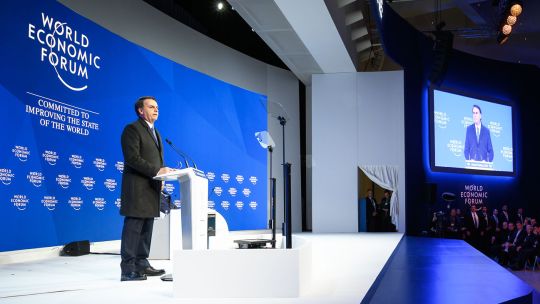 Davos. Bolsonaro fue una estrella fugaz y Dujovne habló ante un auditorio desinteresado.