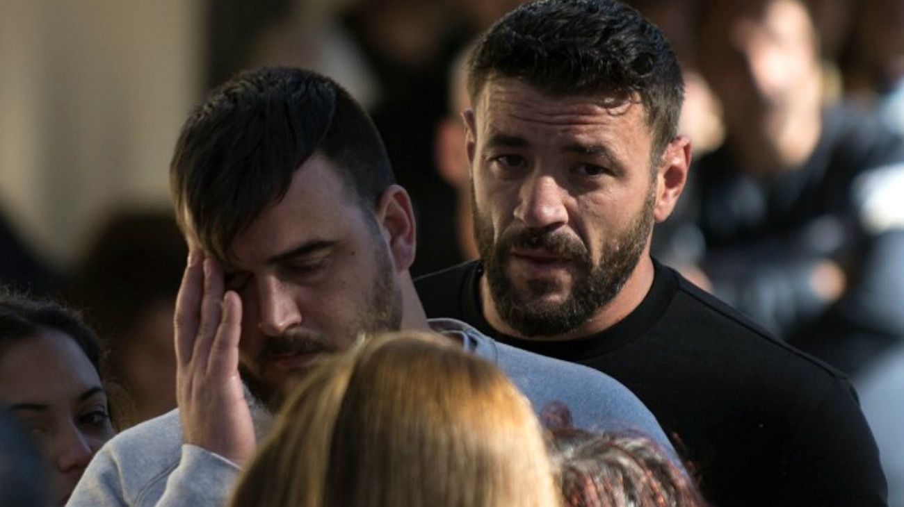 Los mineros mostraron su desazón por el triste final de la historia en Málaga.