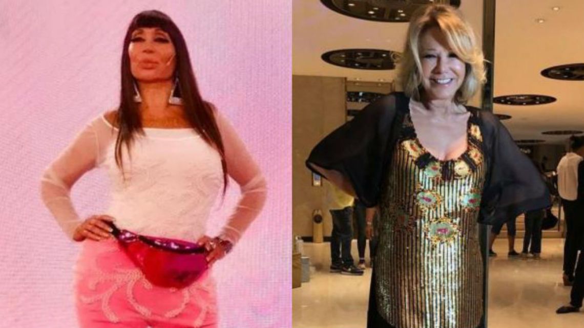 Moria Casán y Soledad Silveyra