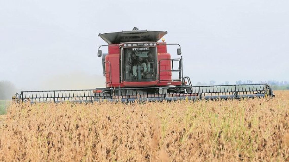 Floods are affecting yields in Santa Fe province.