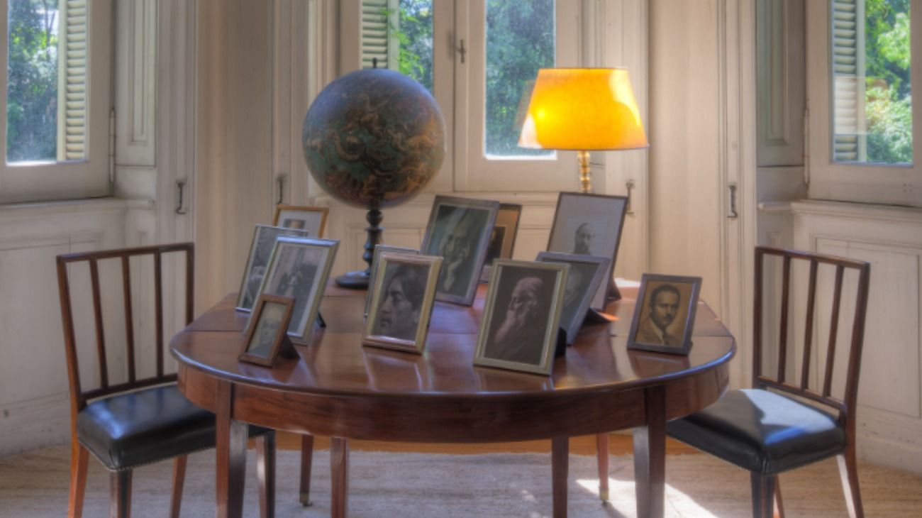 Parte de las instalaciones de Villa Ocampo, que fue propiedad de Victoria y ella cedió a la UNESCO.