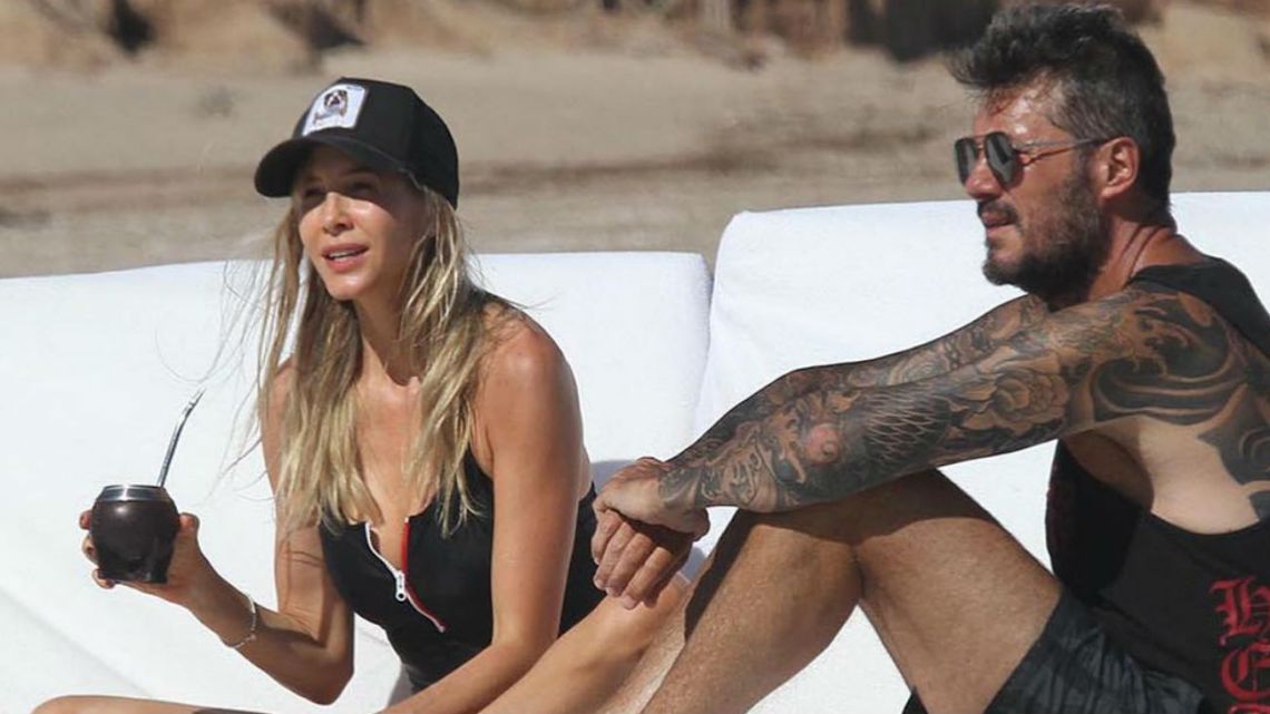 Guillermina Valdés y Marcelo Tinelli