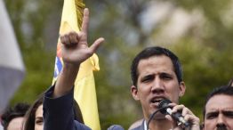 Juan Guaidó, "presidente encargado de Venezuela".
