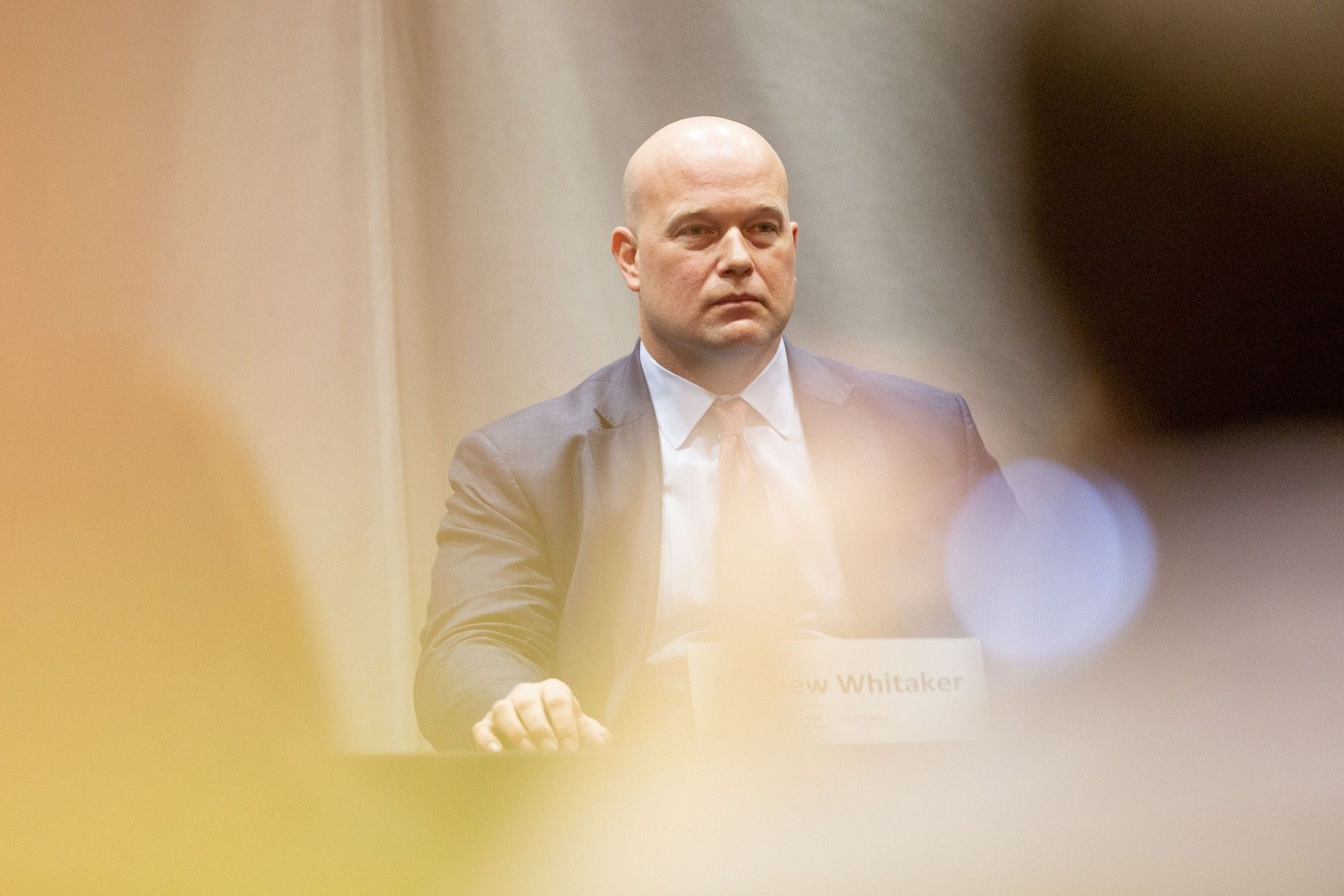 Acting Attorney General Whitaker Speaks In Iowa