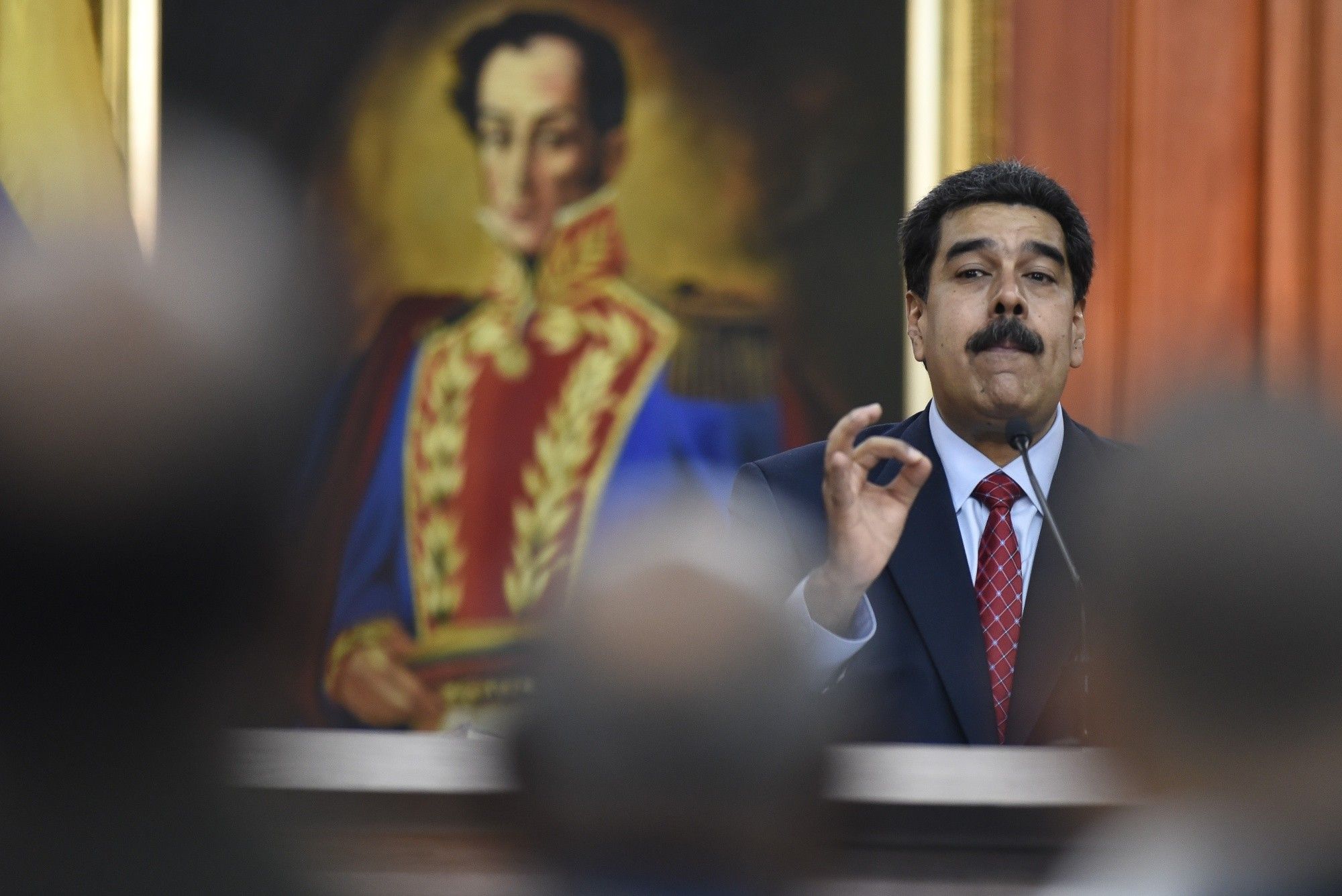 President Maduro Holds Televised Press Conference During Dueling Broadcasts