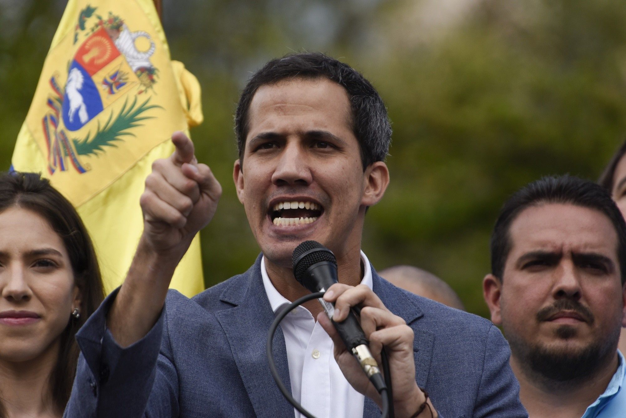 Juan Guaidó sumó el apoyo internacional de Francia, Reino Unido y España.