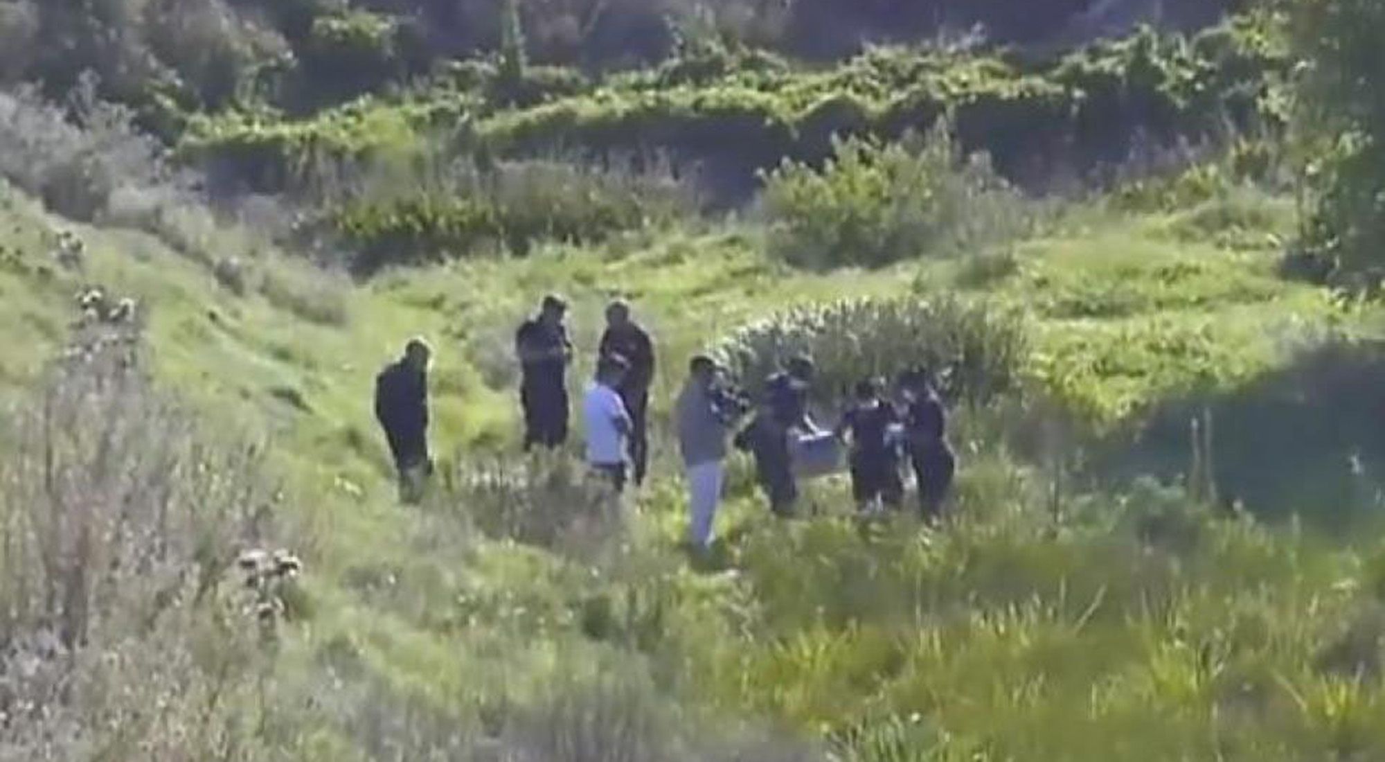 Imagenes de donde encontraron el cadaver que creen puede ser la odontologa desaparecida