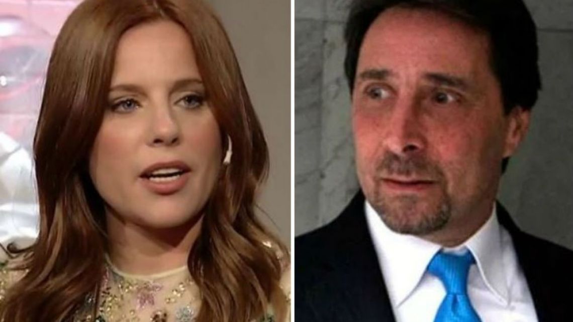 Agustina Kämpfer y Eduardo Feinmann