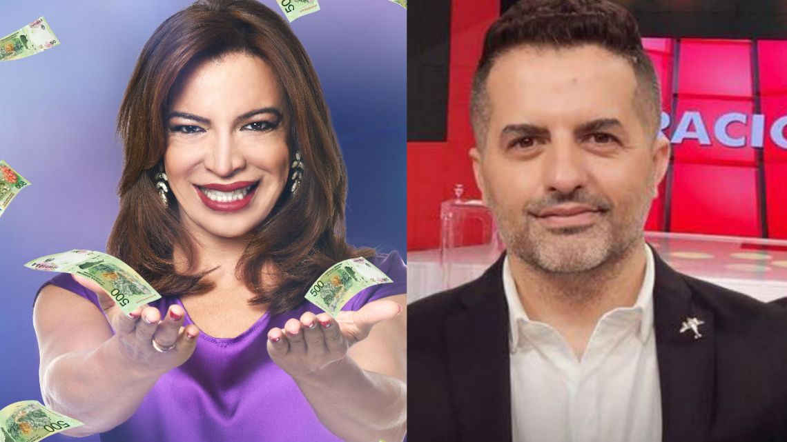 Lizy Tagliani y Ángel De Brito