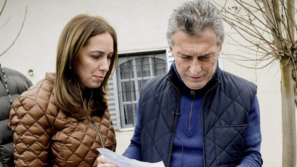 Maria Eugenia Vidal - Mauricio Macri
