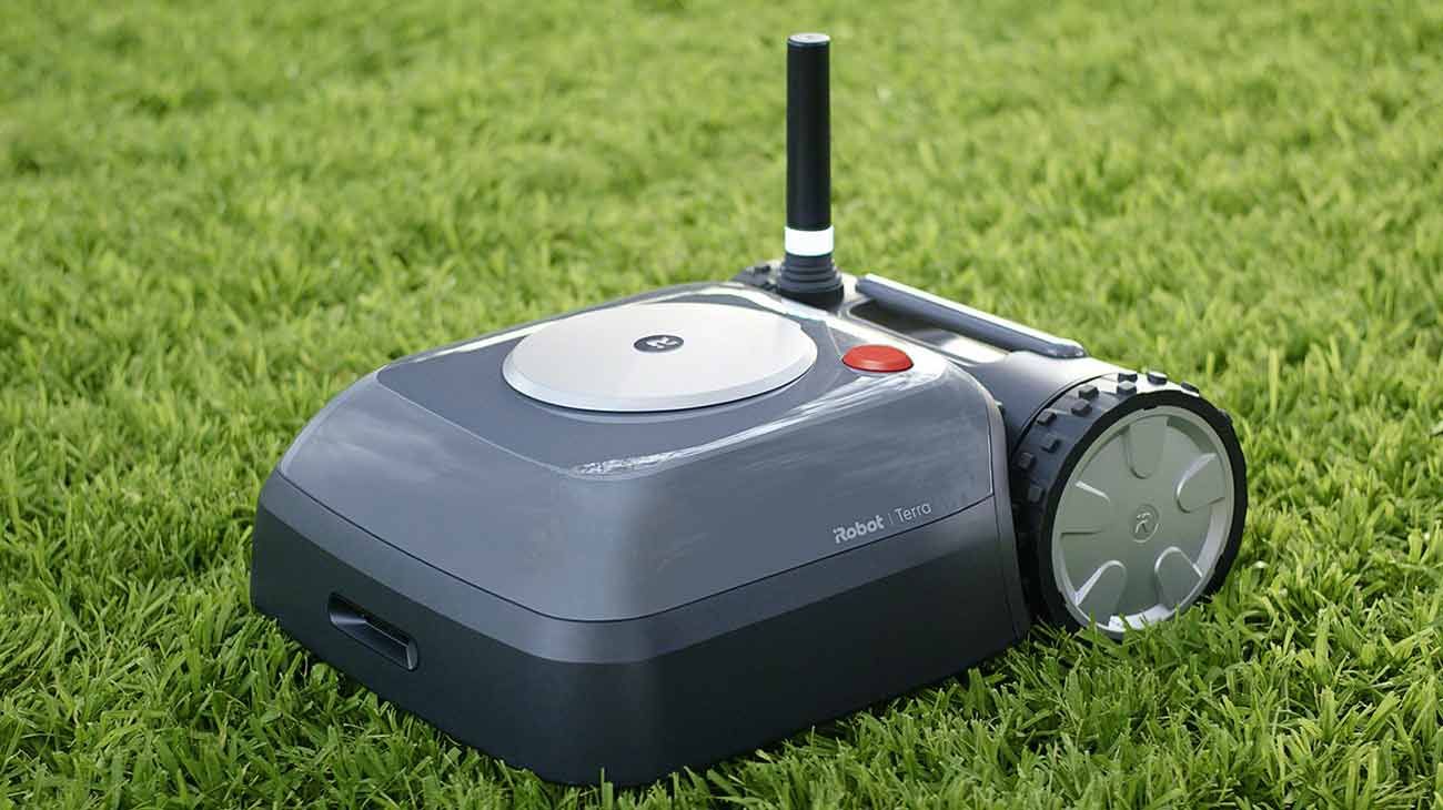 Irobot Terra el robot que te corta el pasto.