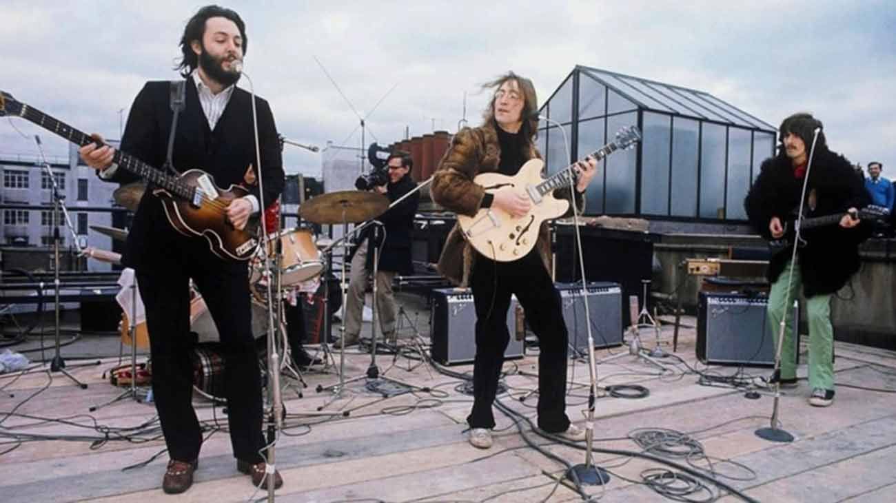 50 años del inesperado concierto de Los Beatles en la terraza.
