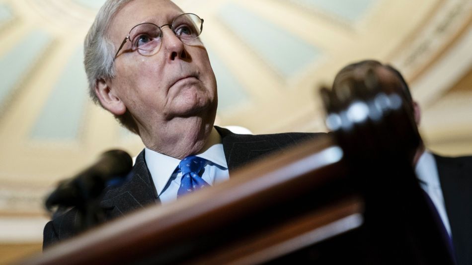 Senate Leadership Holds News Conferences After Luncheon Meetings