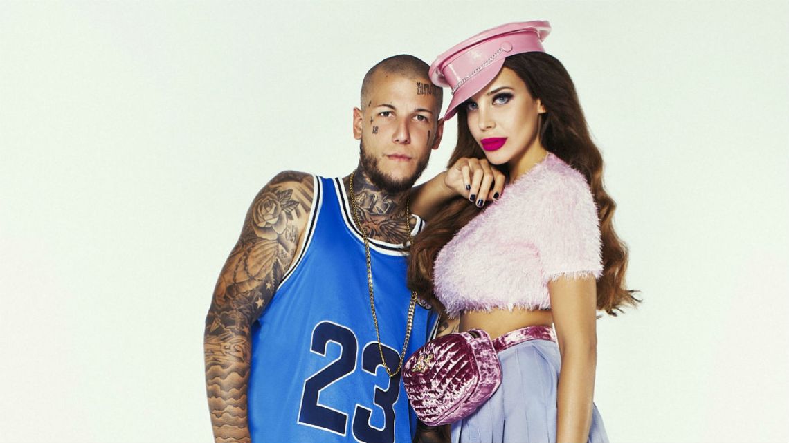 Charlotte y Alex Caniggia