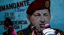 Hugo Chávez Mural de Caracas