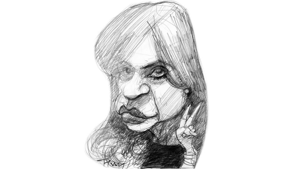 Por la vuelta, Cristina Fernández.
