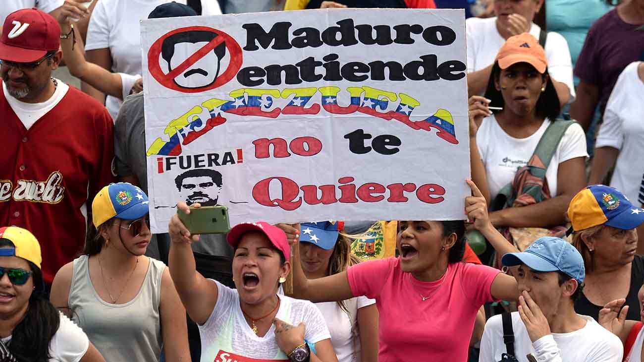 Marchas multitudinarias hoy en venezuela