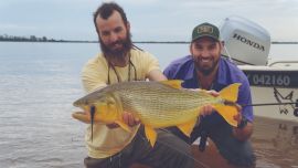 0203_En Corrientes los dorados y las tarariras no se resisten a la mosca