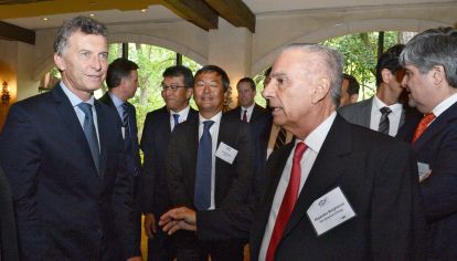 HOUSTON... Macri, Bulgheroni y Gutiérrez, en EE.UU.