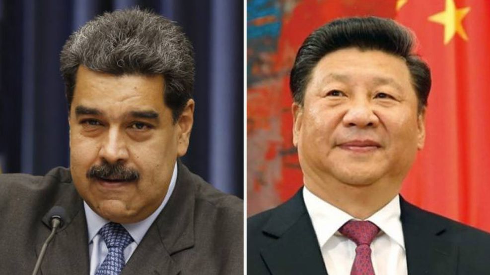 Nicolás Maduro y el presidente de China 20190204
