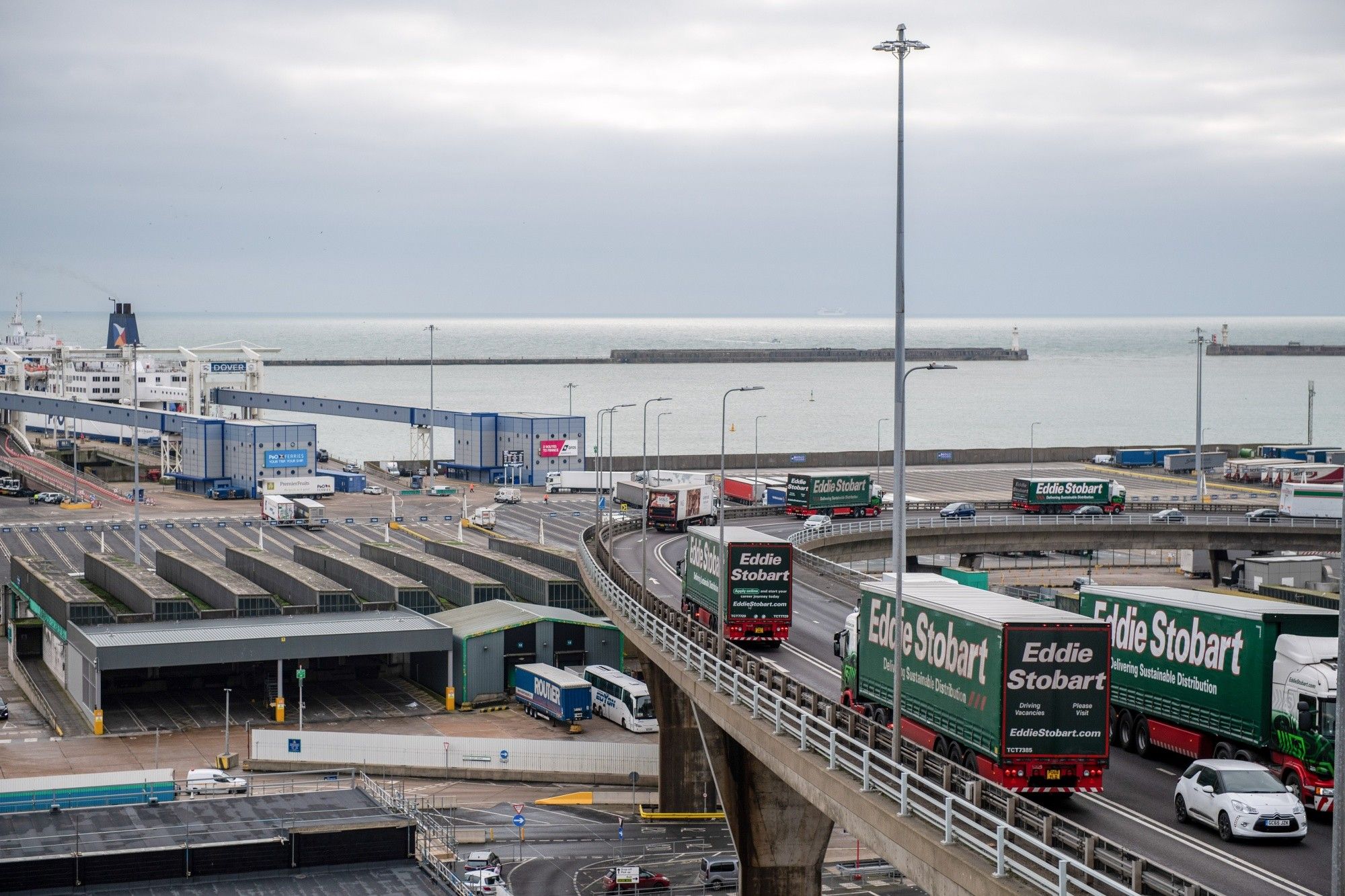 Brexit Truck Trial Tests Coastal And Road Infrastructure