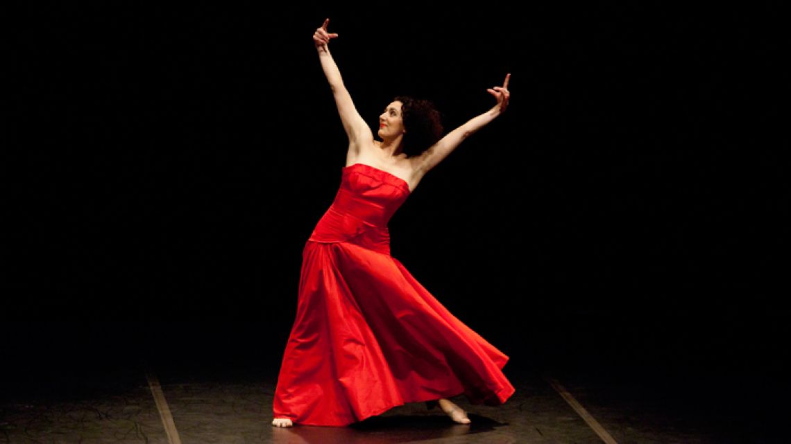 Moving with Pina: A Lecture Performance on the Poetry, Technique and Creativity of Pina Bausch, a work by Cristiana Morganti.