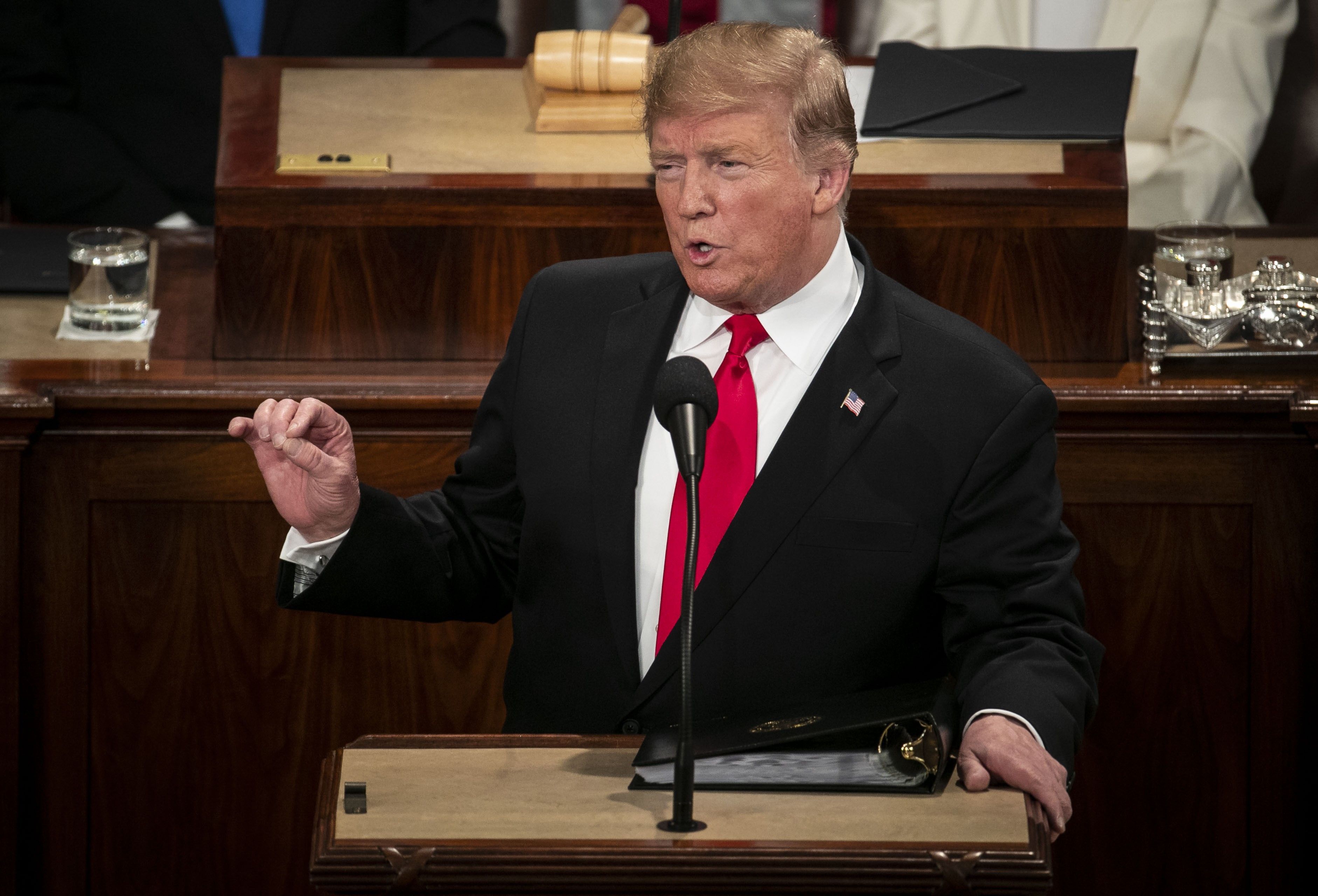 President Trump Delivers State Of The Union Address