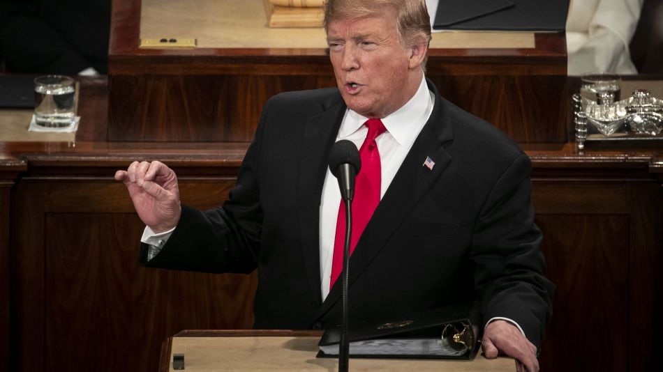 President Trump Delivers State Of The Union Address