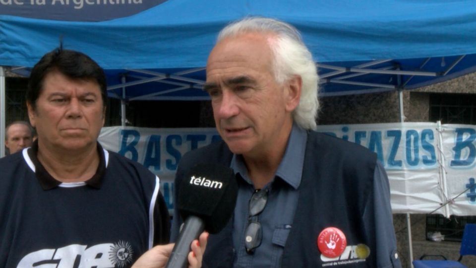Ricardo Peidró, líder de la CTA Autónoma.
