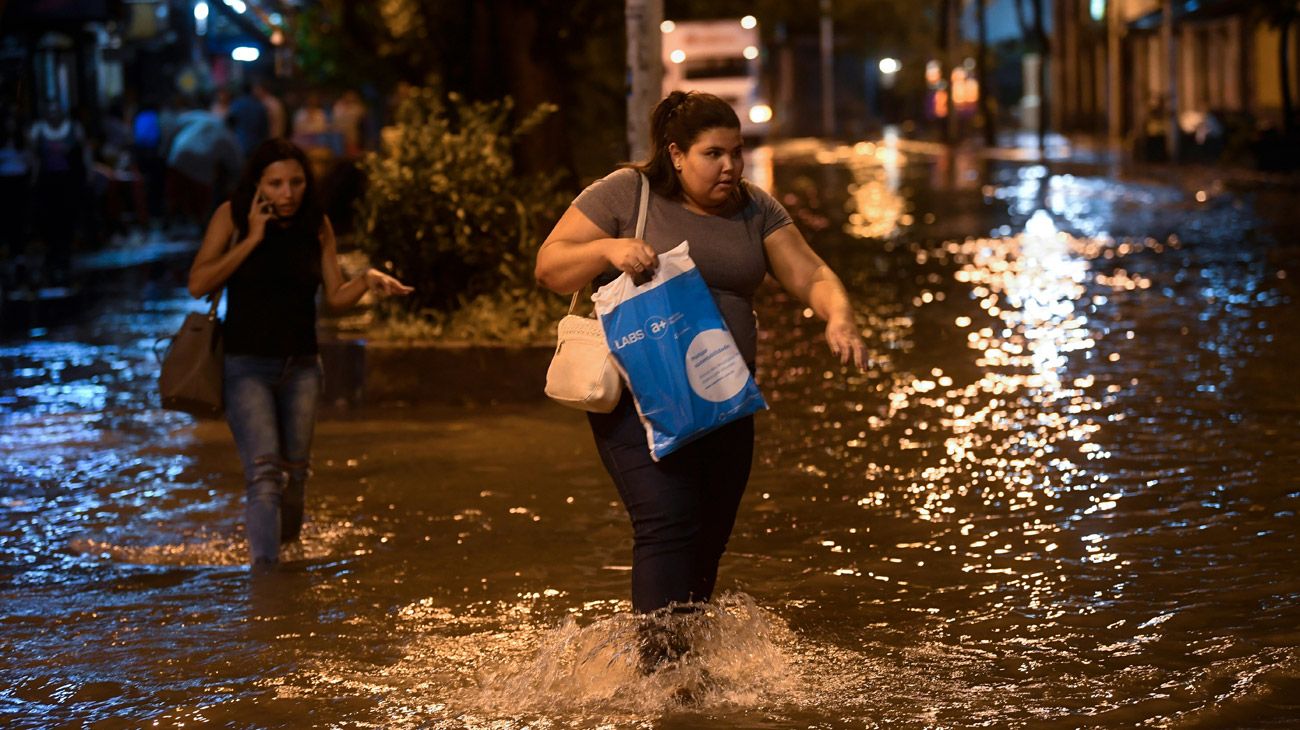 Lluvias en Río de Janeiro