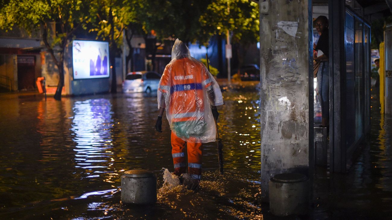  Fuertes lluvias en Río de Janeiro