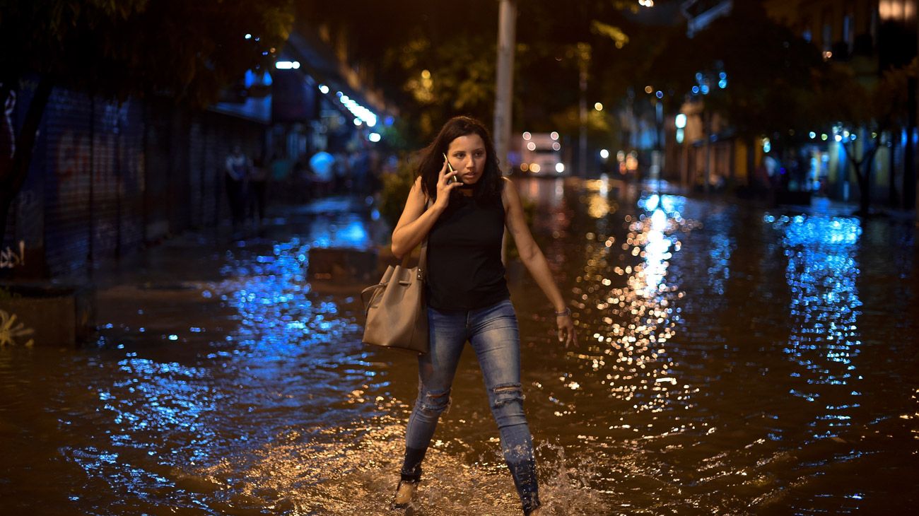  Fuertes lluvias en Río de Janeiro