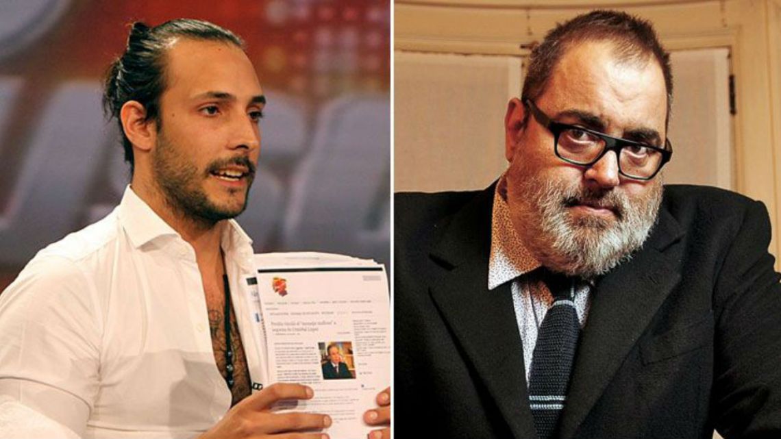 Leonardo Fariña y Jorge Lanata
