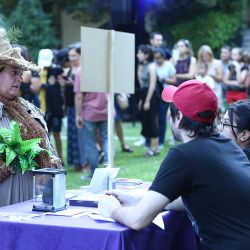 Images from 'Harry Potter Book Night,' a celebration of all things Potter, Hogwarts and JK Rowling, at the British Embassy in Recoleta, Buenos Aires, on Thursday evening.