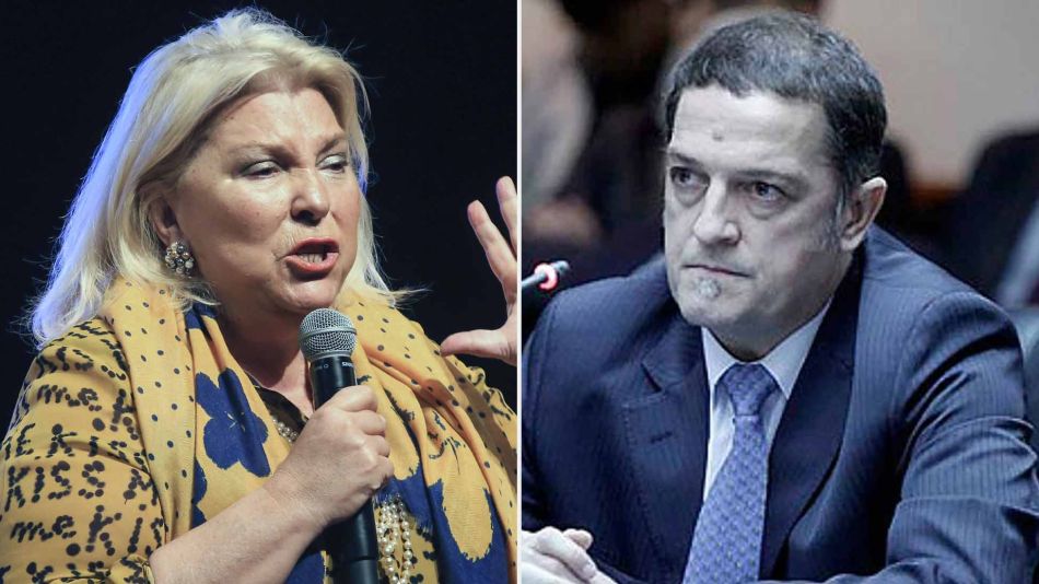 Elisa Carrió y el Juez Luis Rodrìguez 02082019