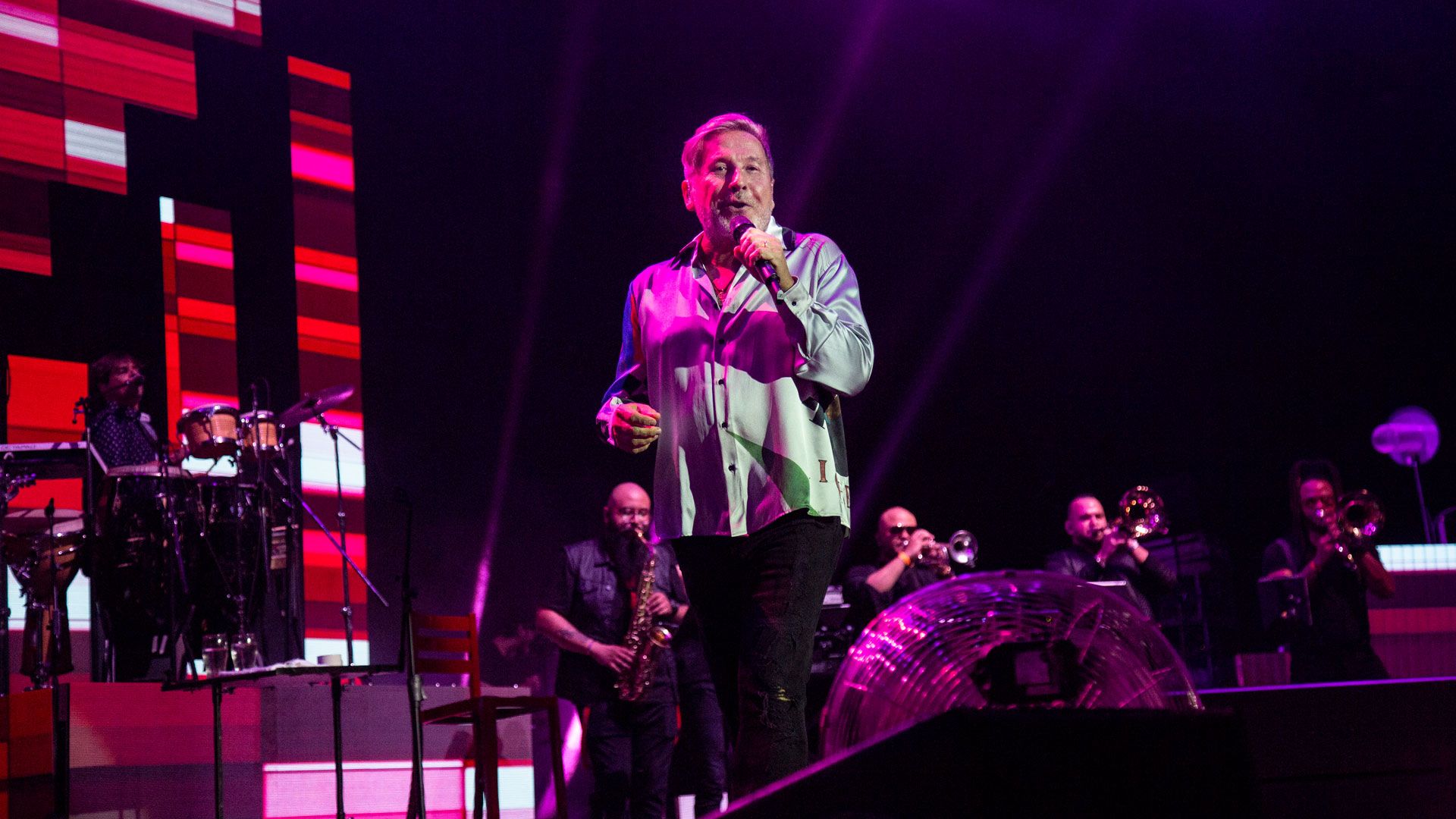 La presentación de Ricardo Montaner en el Luna Park