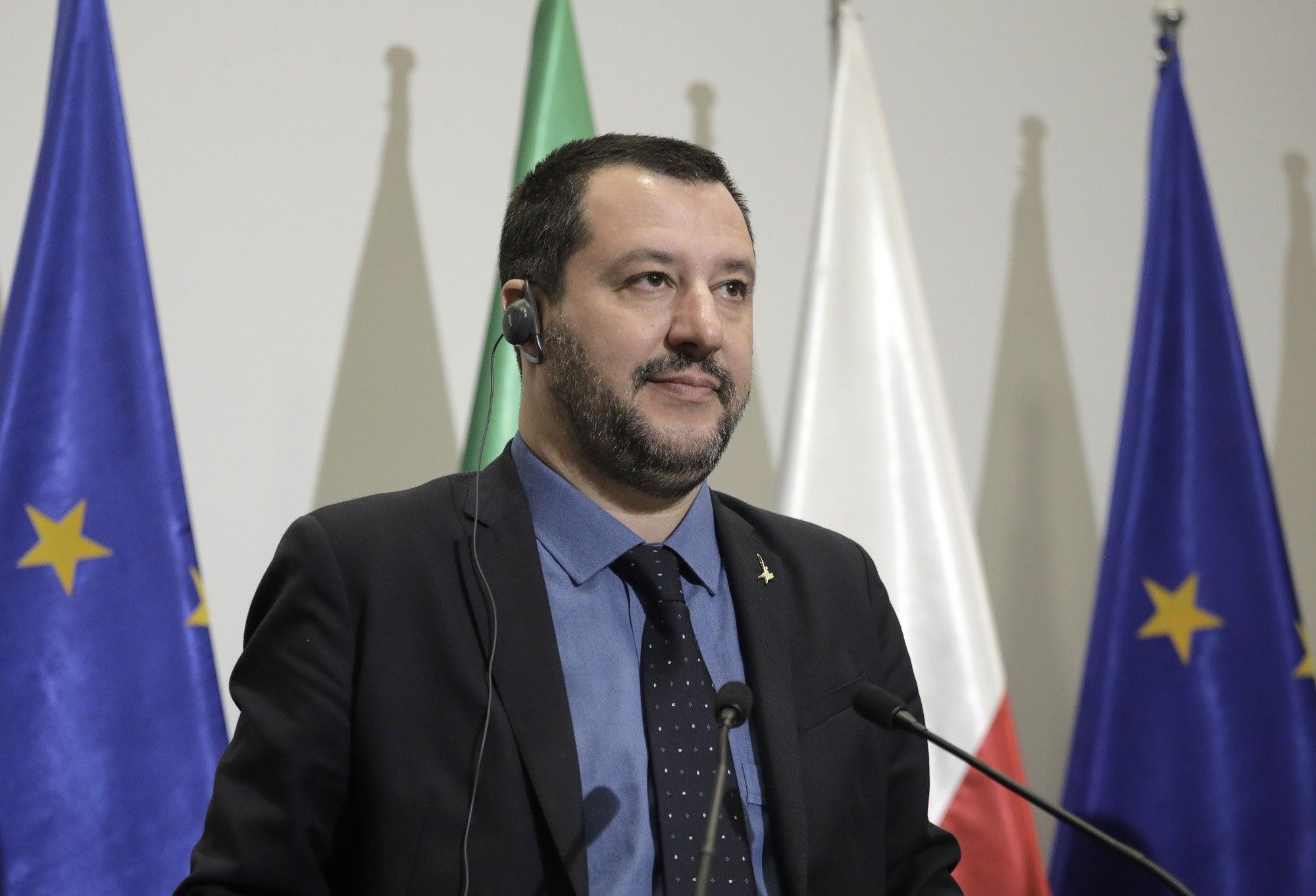 Italy's Deputy PM Matteo Salvini Visits Poland To Corral Allies