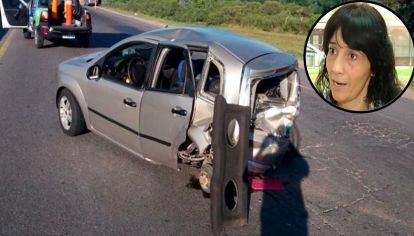 Soledad McNally, directora de Movilidad Urbana de la Municipalidad de Zárate, fue protagonista de un accidente de tránsito.