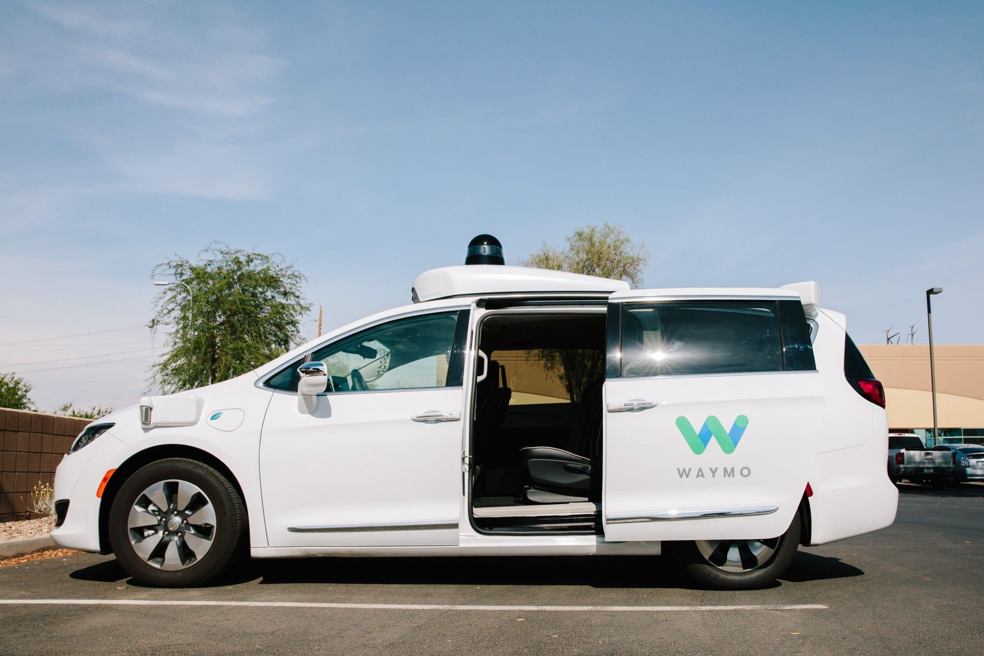 A Waymo Self Driving Car As Google Offshoot Tests The Price Of Rides