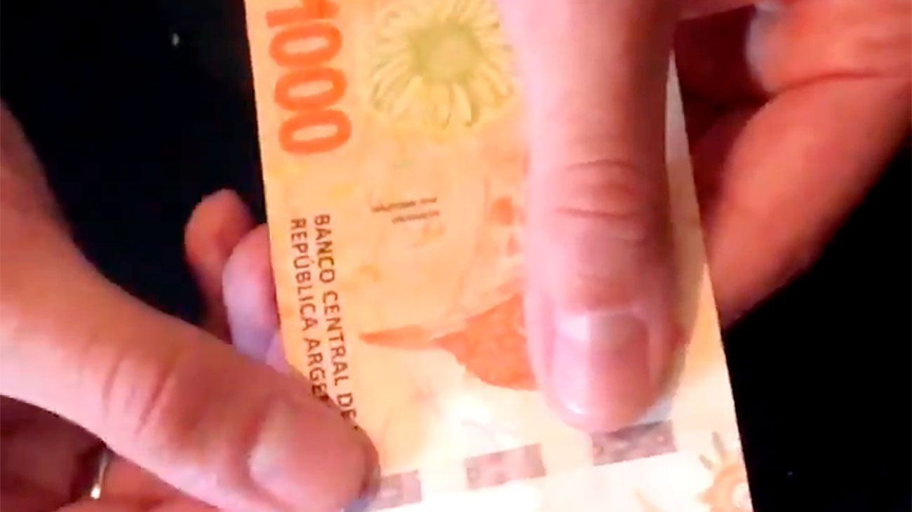 Video | Cuáles son las medidas de seguridad del billete de 1000 pesos