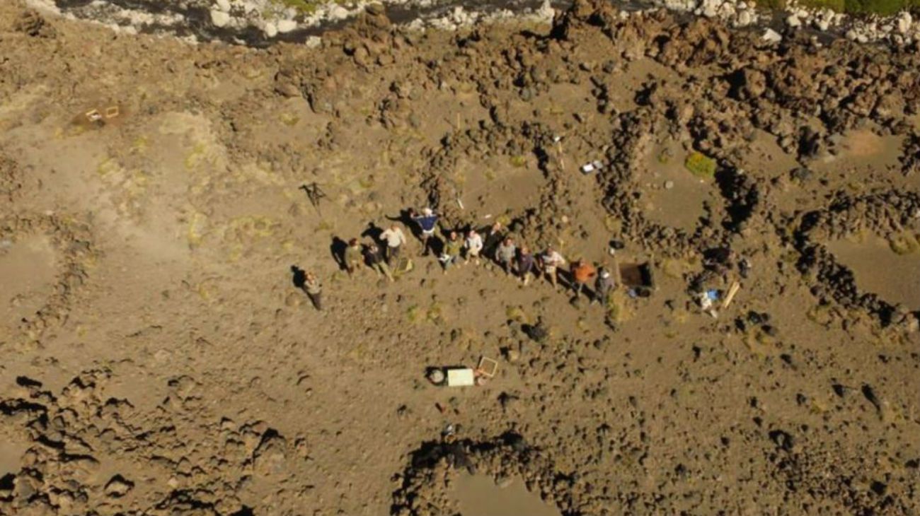 El sitio arqueológico en plena cordillera de Los Andes se denomina ‘El Indígeno’.