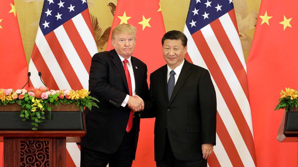 Donald Trum y Xi Jinping 02152019