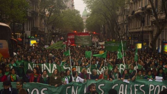 Marcha de los pañuelos verdes