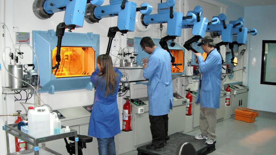 Una instalación nuclear del Invap similar a la que se vendió a la india