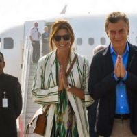 Juliana Awada deslumbró con su look en India